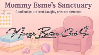 Mommy's bedtime check-in Audio