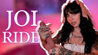 JOI Ride Scarlett Cummings Assist with masturbation