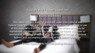 LATEX RUBBER MAID AND HOTEL GUEST FUCK P2