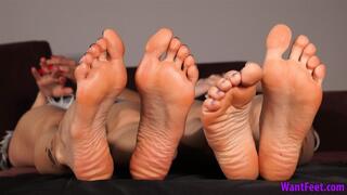 Amazons Wrinkled Big Soles - Large Feet - HD MP4