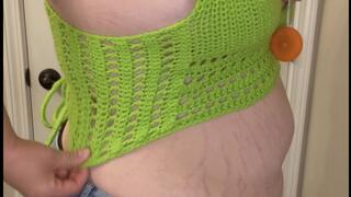 I crocheted a top but it’s too small!