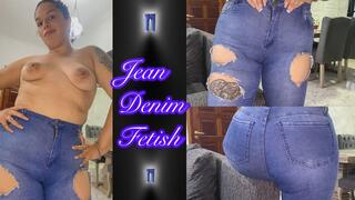 Jean denim fetish
