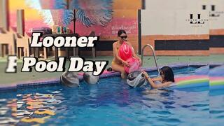 Looner style pool day