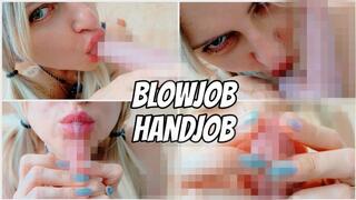 Blowjob & Handjob POV – Wet Lips, Tight Grip, Close Up