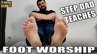 KingMarti:Stepdad Teaches Foot Worship - Full HD 1080p
