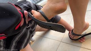 Goddess Lohan - Someone's Grandpa Loves Licking My Dirty Feet and Sucking My Toes