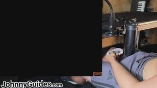 Mira VS my cock in stroker toy (teaser)