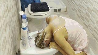 Wet party for my hair MP4