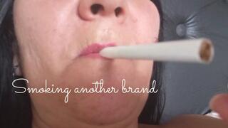 Smoking another brand