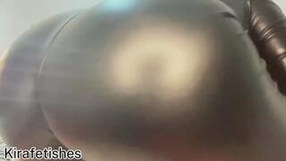 FARTS IN LEATHER CATSUIT