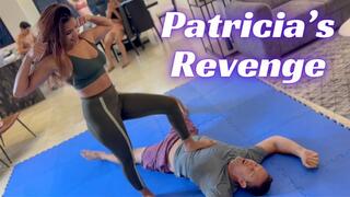 Patricia challenges Kevin to a revenge match after she lost to him in the last tournament