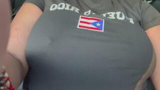 Ebony Boobs Passenger Princess