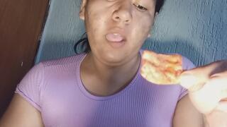 ASMR Chewing Spicy Chips – Crunchy Sounds