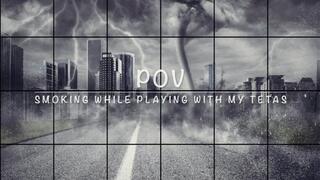 LP-289 Smoking While Playing with My Boobs-1080HD