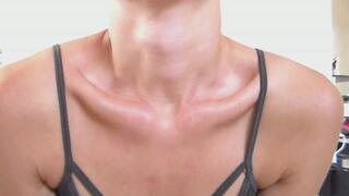seductive thin neck miss fetish