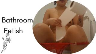 Expelling the smelly cream in my toilet