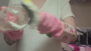 Washing Dishes In a White Dress Pt. 2