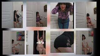 7 Min FRESHLY SQUEEZED FOUND HOME TOILET FOOTAGE BUNDLE