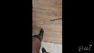 Matriarch Ezada Sinn pussy whips Rabbit into submission