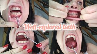 Piking around in my teeth and the shape of my dentures