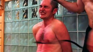 Skateboarder Alesha Torso Flogging