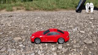 RC Car under Fila Sneakers