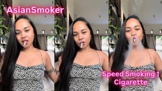 Power smoking 1 cigarette