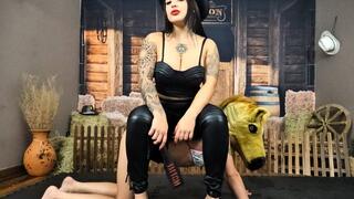 PLAYING ON THE HORSE - VOL # 106 - NEW GIRL SASHA - NEW MF AUG 2025 - FULL VERSION