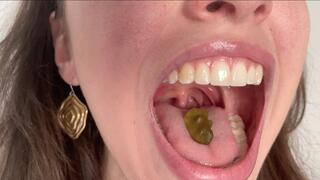 Gummies Swallowed Alive 4K