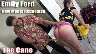 Emily Ford 7 She Requested the Cane and She Got Two Different Ones Her First Ever Caning
