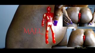 Spiderman Asshole-Fyxiation - Unaware Giantess Super Hero Ass Smothering