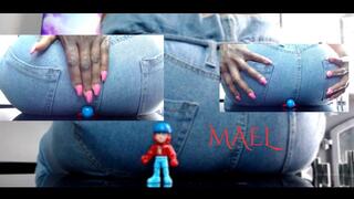 I Sat On My Construction Boyfriend - Trampled In Denim Jeans And Ass Smothered