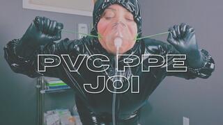 You Don’t Cum Until I Say So – PVC Goddess Controls Your Orgasm (Oxygen Mask JOl + Wand Tease)
