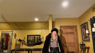 Mesmerized By My Fur & Leather Gloves (720p)