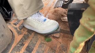 Check out these sneakers on some pedal! REVVING COMBO!