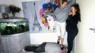 Jennifer's First Trample Whilst Wearing Shoes (4K)