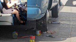 Glass and Metal Destroyed Beneath My Wheels