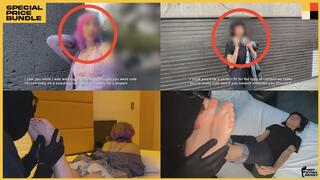 22 YO BIG TITS PINK HAIRED ALT CUTIE AND 18 YO PETITE ASIAN BEAUTY ARE PICKED UP IN THE STREETS AND EXPERIENCE HOT FEET LICKING, SOLE KISSING AND TOE SUCKING TREATMENT - ASMR FOOT WORSHIP SOUNDS - FOOT WORSHIP CARE PACKAGE N5 - FOOT WORSHIP PICK UP VOL 9