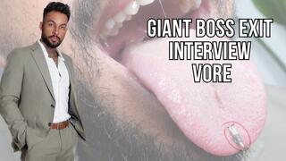 Giant boss exit interview | vore - Lalo Cortez