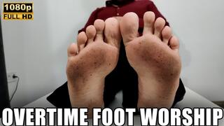 KingMarti: Overtime Foot Worship - Full HD 1080p