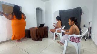 FART SCHOOL WITH BBW TEACHER PART 1 BY THAMMY, IZA CANDY, AND ANANZINHA CAM BY ALINE FULL HD