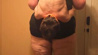 SSBBW Makes 125 Smol Boy Lick Sweaty Ass on Her Shoulders