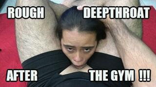 DEEP THROAT SPIT FETISH 250824HA VIOLET SLOPPY SALIVA THROATFUCK GYM GLOVES BLOWJOB (PART B) FULL HD MP4 VERSION