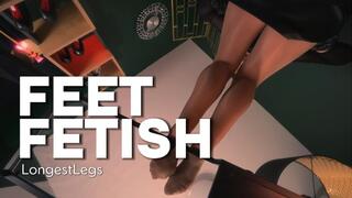 Adore My Nylon Legs and Feet endlessly!