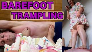 Barefoot Trampling After a Break