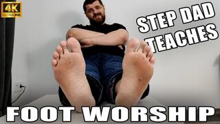 KingMarti:Stepdad Teaches Foot Worship - 4k UHD 2160p - MOV