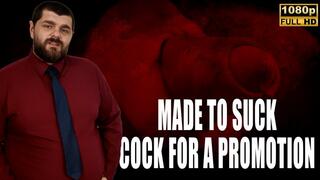KingMarti: Made To Suck Cock For A Promotion - Full HD 1080p