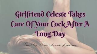 Girlfriend Celeste Takes Care Of Your Cock After Work - Audio Only