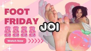 Ebony Soles JOI: Bath Robe Foot Worship