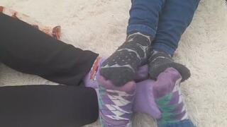 Standing Battle: Strength and Endurance Between Women